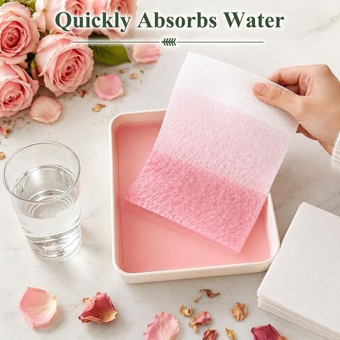 100 Sheets Blotting Paper for Flower Press, Coolrunner A4 Size Flower Press Paper Sheets, Large Blotter Papers Sheet Herbarium Craft Blotter Sheet Papers Craft Supplies in Kuwait