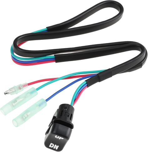 3-Wire Outboard Motor Remote Tilt Trim Switch 87-18286A43 87-18286A26 Compatible with Mercury Mariner Outboard Motors in Kuwait