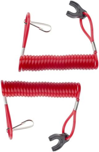 2pcs Kill Stop Switch Safety Lanyard Cord 823054 Fit For Mercury And Mariner Outboard Engine 2-Stroke And 4-Stroke in Kuwait