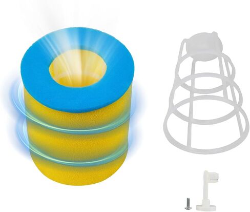 ATV Air Filter with Air Filter Holder Cage and Stopper for Eiger 400 King Quad 400 Vinson 500 LT-F400 LT-A400 LT-F500 LT-A500 in Saudi Arabia