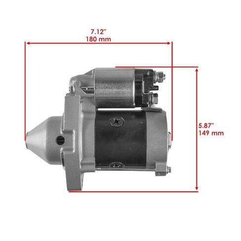 Caltric Starter Compatible with John Deere Mower F525 F710 Gs75 Hd75 17Hp in Kuwait