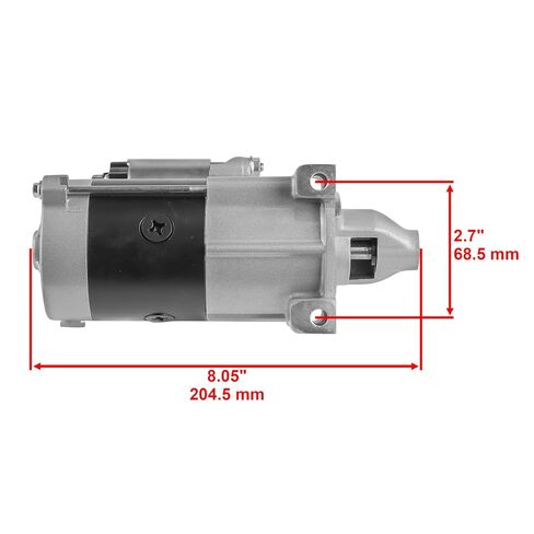 Starter Motor Heavy Duty 12V AM134946 Replacement for John Deere Gator TS 4x2 Gator TX 4x2 Turf Gator TX 4x2 Replaces MIA11410 21163-7028 in Kuwait