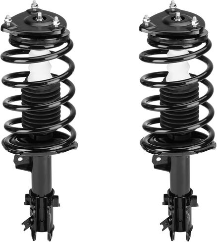 Front Strut Shock Assembly w/Coil Spring for Hyundai Accent 2006-2011, for Kia Rio 06-11 Replace 172297 172298, Left & Right, 2PCS in Kuwait