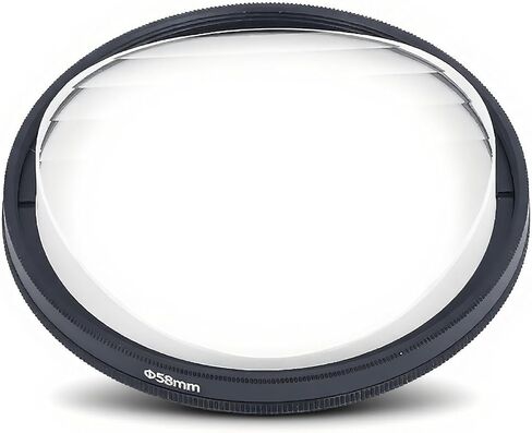 Linear Repeater Lens Filter for Photography, Camera Filter Linear Glass Prism MRC, Blur Prism Filter for Portrait Landscape Photography Accessory (58mm) in Saudi Arabia
