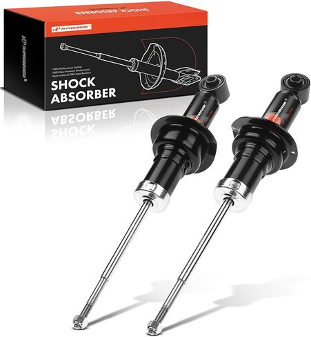 A-Premium Rear Pair (2) Shock Strut Assembly Compatible with Mazda Miata 1999-2005, L4 1.8L, Without Sport Package, Driver and Passenger Side in Kuwait