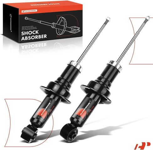 A-Premium Rear Pair (2) Shock Strut Assembly Compatible with Mazda Miata 1999-2005, L4 1.8L, Without Sport Package, Driver and Passenger Side in Kuwait