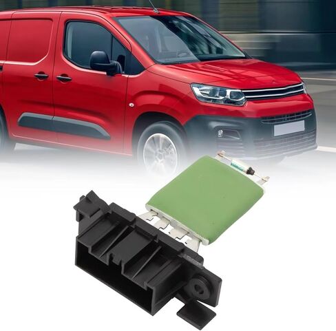 Heater Fan Blower Resistor Compatible with Peugeot Partner 2008-2016 Heater Blower Fan Resistor 5 Pin Blower Motor Resistor 6480 55 in Saudi Arabia