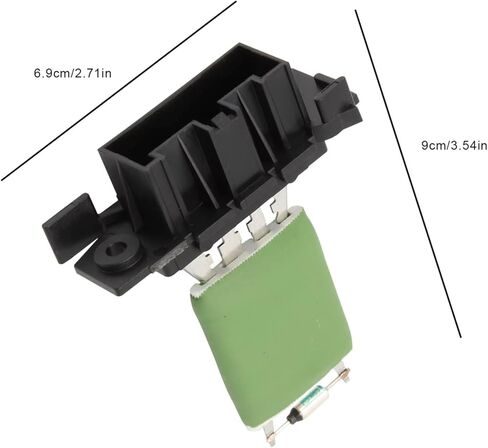Heater Fan Blower Resistor Compatible with Peugeot Partner 2008-2016 Heater Blower Fan Resistor 5 Pin Blower Motor Resistor 6480 55 in Saudi Arabia
