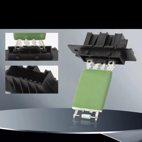 Heater Fan Blower Resistor Compatible with Peugeot Partner 2008-2016 Heater Blower Fan Resistor 5 Pin Blower Motor Resistor 6480 55 in Saudi Arabia