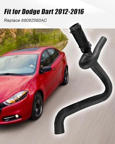 TIKSCIENCE 68092560AC خرطوم تبريد المبرد مناسب لـ Dodge Dart 2012 2013 2014 2015 2016، خرطوم تبريد المبرد العلوي in Kuwait