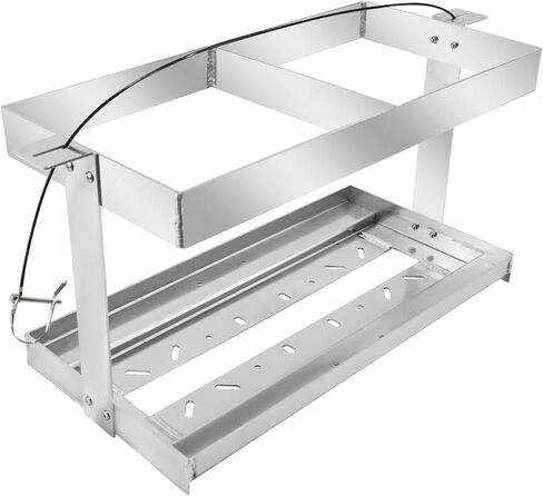 Fuel Jug Container Holder Heavy Duty Trailer Gas Can Container Thickened Fuel Can Holder Accommodate 2 5-Gal Compatible with VP Racing Fuel Jug 5.5 Gallon Suitable for Trailers Work Areas in Kuwait