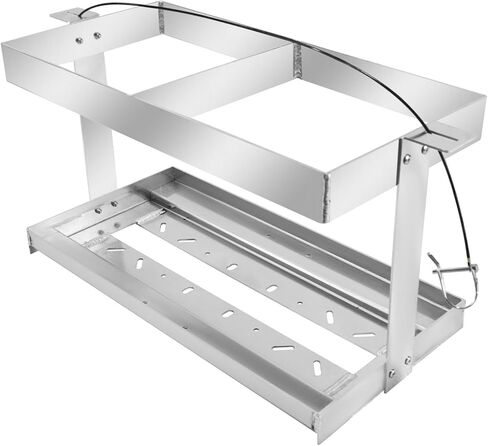 Fuel Jug Container Holder Heavy Duty Trailer Gas Can Container Thickened Fuel Can Holder Accommodate 2 5-Gal Compatible with VP Racing Fuel Jug 5.5 Gallon Suitable for Trailers Work Areas in Kuwait