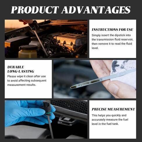 CVT Transmission Oil Level Dipstick Indicator Gauge, Transmission Fluid Oil Gauge Extended CVT Life, 2.5L Gauge Assy Oil Dipstick Replacement for Nissan Altima Rogue OEM#31086-JA00A in Saudi Arabia