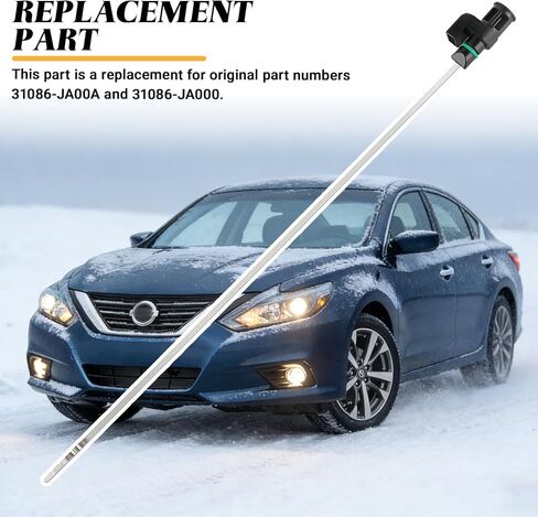 CVT Transmission Oil Level Dipstick Indicator Gauge, Transmission Fluid Oil Gauge Extended CVT Life, 2.5L Gauge Assy Oil Dipstick Replacement for Nissan Altima Rogue OEM#31086-JA00A in Saudi Arabia