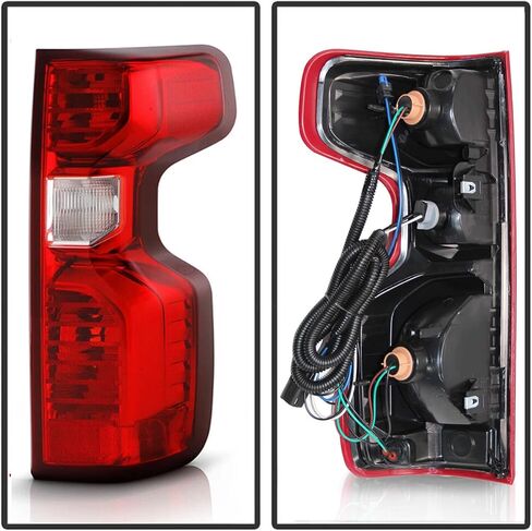 Pair Tail Light for 2019-2023 Chevy Silverado 1500 for 2020-2023 Chevrolet Silverado 2500HD 3500HD,Rear Lights Taillight Brake Lamp Reverse Light Replacement Rear Left Right Side GM2800308 GM2800308 in Kuwait