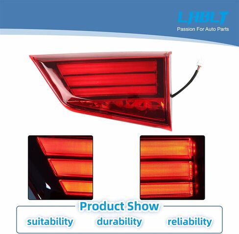 LABLT Rear Right Passenger Side Rear Lamp 8331A186 Replacement for 2016-2020 Outlander Inner Tail Light in Kuwait