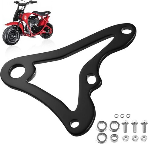 طقم دعامة فرامل الفرامل الهيدروليكية للدراجة الصغيرة لدراجة Monster Mega Moto MM-B80 80cc، MM-B105 105cc، FRP GMB100، Coleman RB100 & RT100 Mini Bike، مسمار فولاذي متين مثبت بشكل مباشر in Saudi Arabia
