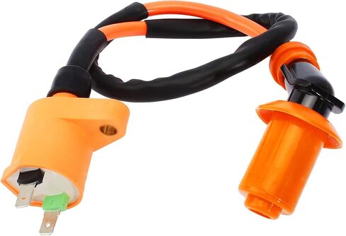 Ignition Coil Compatible for Kawasaki KLX110 Suzuki DRZ110 DRZ70 Kymco Activ Agility People Sento Sting Super 50 Fever ZX50 Racing Pit Dirt Bike in Kuwait