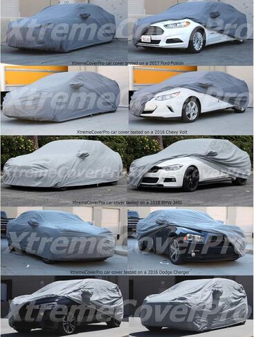 Car Cover fits 2021 2022 2023 2024 2025 Toyota Corolla Cross XTREMECOVERPRO Diamond Series Grey with Cable and Lock kit in Kuwait