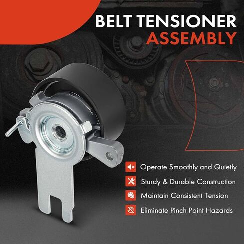 A-Premium Timing Belt Tensioner Assembly Compatible with Volvo C70 2006-2012, C30 2007-2012, S40 2004-2011, V50 2005-2011 in Kuwait