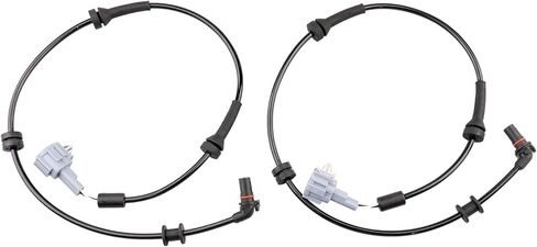 Front ABS Wheel Speed Sensor Left Right fit for 2005 2006 2007 Nissan Titan Armada, 2004 Nissan Pathfinder, 04-07 Infiniti QX56, Driver Passenger Side, ALS621 in Saudi Arabia