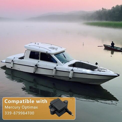 ملف الإشعال 8M0077471 ل ميركوري أوبتيماكس 75 90 115 125 175 200 225 250 HP Pro XS أجزاء استبدال سييرا البحرية 18-5158 300-8M0077471 300-879984T01 339-879984A1 339-879984T00 in Kuwait