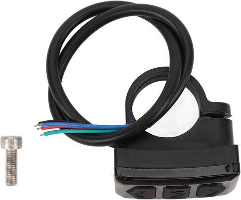 Electric Bicycle Display Switch, Ergonomic Sensitive Bicycle Handlebar Control Button Switch No Slip Handlebar Control for Electric Bike in Kuwait