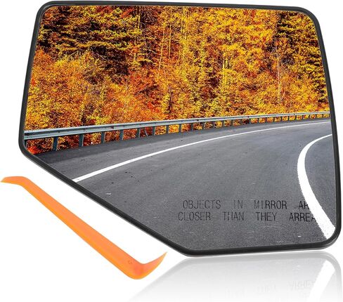 Right Passenger Side Mirror Replacement Heated for Ford Explorer for Ranger 2006-2010 Rear View Mirror Glass with Backing Plate in Saudi Arabia
