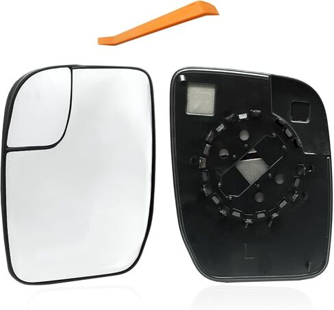 Driver Side Mirror Glass Fits for Ford E150 E250 E350 2010-2014,NON-Heated,No Auto Dimming,Left Side Mirrors Glass Replacement in Saudi Arabia