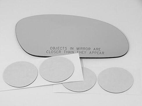 Fits 92-00 SC300, SC400, Right Passenger Side, Convex Mirror Glass Lens W/o Backing Plate, Comes with Adhesive, USA in Kuwait