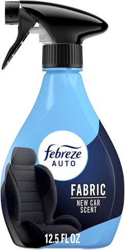 Febreze Fabric AUTO Car Spray Air Freshener, Odor Fighting, New Car, 12.5 fl oz (Pack of 6) in Kuwait