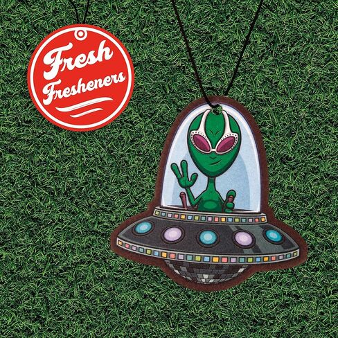 Fresh Fresheners Cool Funny Car Air Fresheners Scented With Premium Oils (4 Pack) in Saudi Arabia