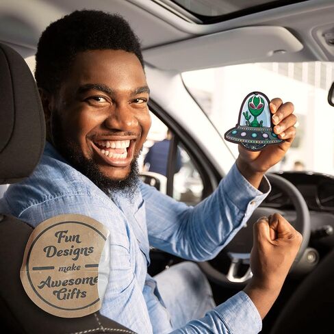 Fresh Fresheners Cool Funny Car Air Fresheners Scented With Premium Oils (4 Pack) in Saudi Arabia