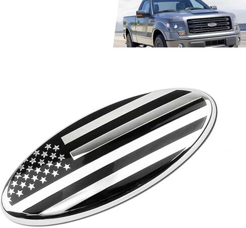 2 PCS Front Grille Skull Trim Emblem, Rear Tailgate Cool Emblem Badge Nameplate, 7" Exterior Self-adhesive Central Mesh Cover Label, Universal for Most Cars, Trucks, SUVs (Black & Red #01) in Kuwait