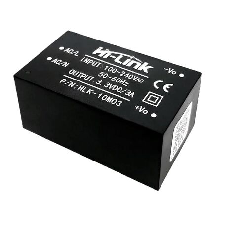 5pcs/lot 220v 3.3V 10W AC DC Isolated Switching Step Down Power Supply Module AC DC Converter HLK-10M03 in Saudi Arabia