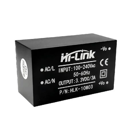 5pcs/lot 220v 3.3V 10W AC DC Isolated Switching Step Down Power Supply Module AC DC Converter HLK-10M03 in Saudi Arabia