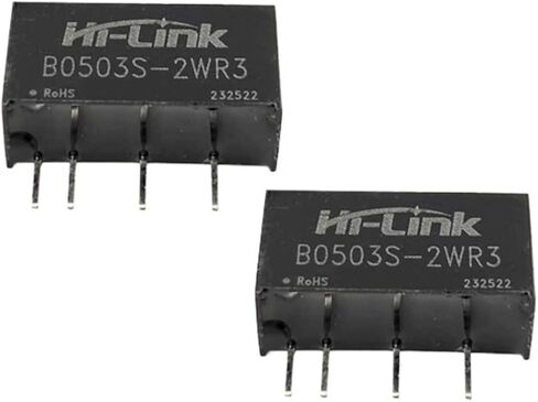 10pcs/lot Small Size B0503S-2WR3 2W 5V to 3.3V 606mA DC DC Power Supply Intelligent Module in Saudi Arabia
