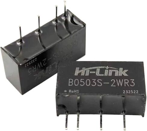 10pcs/lot Small Size B0503S-2WR3 2W 5V to 3.3V 606mA DC DC Power Supply Intelligent Module in Saudi Arabia