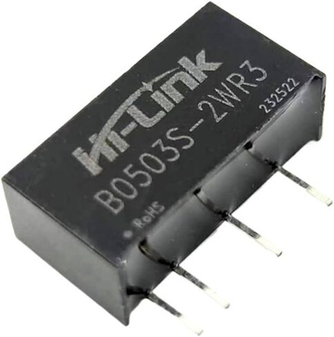 10pcs/lot Small Size B0503S-2WR3 2W 5V to 3.3V 606mA DC DC Power Supply Intelligent Module in Saudi Arabia