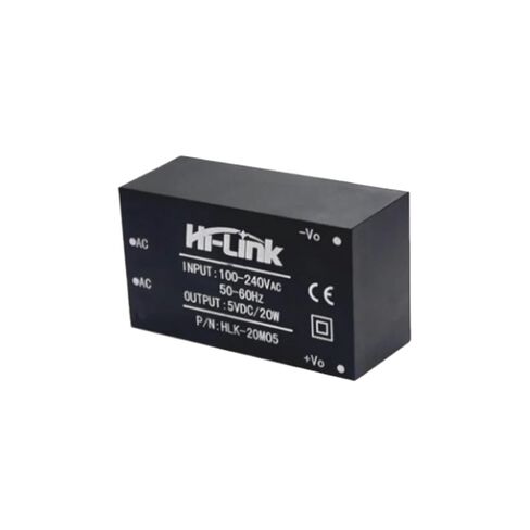 220V to 5V 4A 20W AC DC Power Supply Converter HLK-20M05 10pcs/lot Size Adjustable Supply Power Module in Saudi Arabia