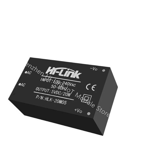 220V to 5V 4A 20W AC DC Power Supply Converter HLK-20M05 10pcs/lot Size Adjustable Supply Power Module in Saudi Arabia