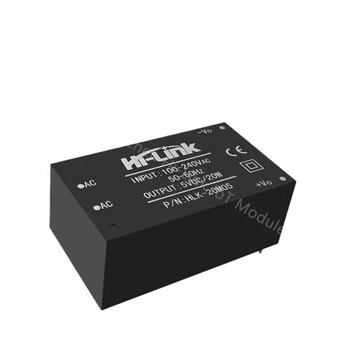 220V to 5V 4A 20W AC DC Power Supply Converter HLK-20M05 10pcs/lot Size Adjustable Supply Power Module in Saudi Arabia