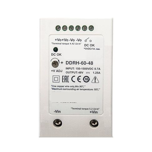 1pcs Switching Power Supply DDRH-60 Ultra-Wide Input Rail Type DC-DC Converter 5V12V24V48V in Kuwait