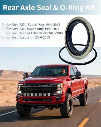 Rear Axle Seal & O-Ring Kit Fit for F250 F350 Super Duty (1999-2024), Transit 150 250 350 (2015-2019), Excursion (2000-2005), Inner Wheel Seal, Rear Hub Oil Seal in Saudi Arabia