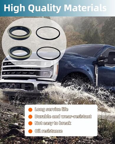 Rear Axle Seal & O-Ring Kit Fit for F250 F350 Super Duty (1999-2024), Transit 150 250 350 (2015-2019), Excursion (2000-2005), Inner Wheel Seal, Rear Hub Oil Seal in Saudi Arabia