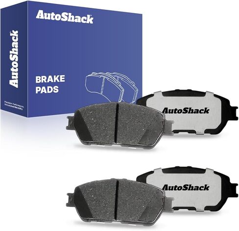 AutoShack Front Ceramic Brake Pad Set for Toyota, Tacoma 2005-2015 Sienna 2004-2010 Camry 2005-2006 Avalon 2005-2007 Solara 2004-2008, FWD AWD 4WD RWD L4 2.4L 2.7L V6 3.0L 3.3L 3.5L 4.0L in Kuwait
