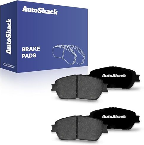 AutoShack Front Ceramic Brake Pad Set for Toyota, Tacoma 2005-2015 Sienna 2004-2010 Camry 2005-2006 Avalon 2005-2007 Solara 2004-2008, FWD AWD 4WD RWD L4 2.4L 2.7L V6 3.0L 3.3L 3.5L 4.0L in Kuwait