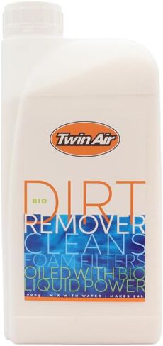 Twin Air BioPak with Liquid Bio Power Air Filter Oil (1 Liter) - Biodegradable, High-Performance Green Formula for Foam Air Filter Maintenance for Motocross, Dirt Bikes, ATVs, and Powersports in Kuwait