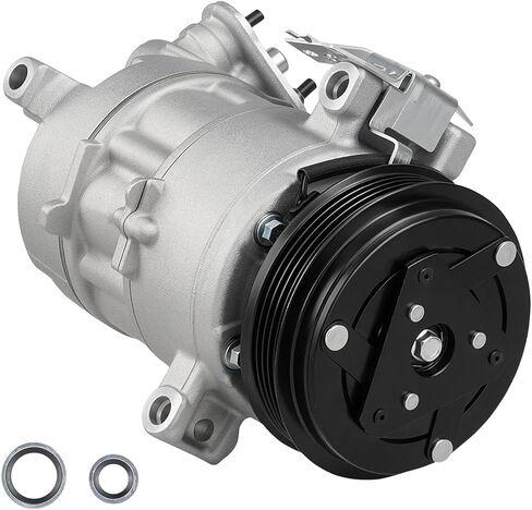 AEagle AC Compressor with Clutch Air Conditioning Fit for 2013-2019 Cadillac ATS 2.0L, for 2013-2016 Cadillac ATS 2.5L, for 2014-2019 Cadillac CTS 2.0L, for 2016-2022 Chevrolet Camaro 2.0L in Kuwait