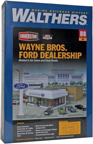 Walthers Cornerstone Wayne Bros. Ford Train in Kuwait
